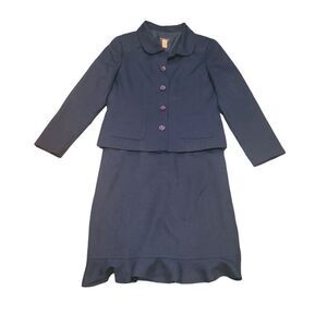 Chapter One navy blue 2pc women's suit